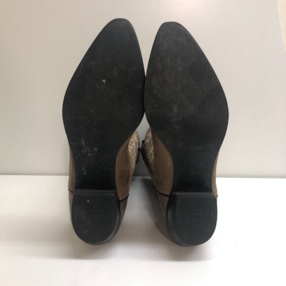 Tony Lama 11" Western Cowboy / Cowgirl Boot Embroidered Detail Women's Size 7.5 - Picture 7 of 12